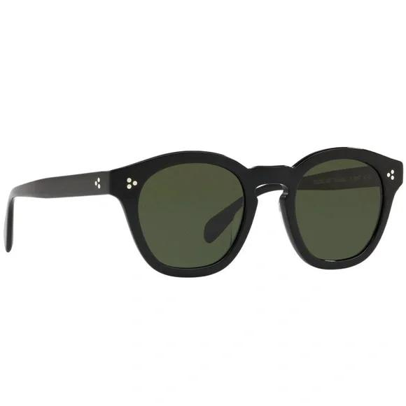Oliver Peoples Black Boudreau LA Sunglasses - Picture 7 of 13